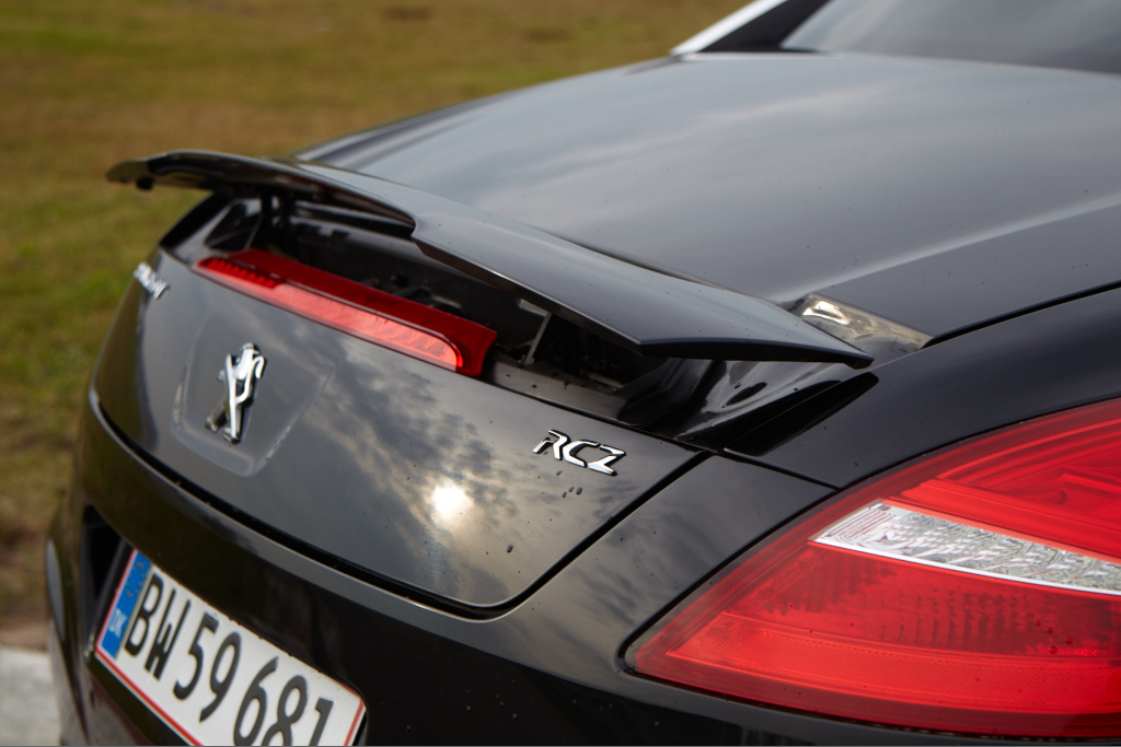 Peugeot RCZ 200 hk
(Foto: Ib Trebbien)